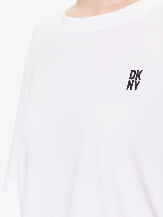 DKNY tričko Biele Loose Fit