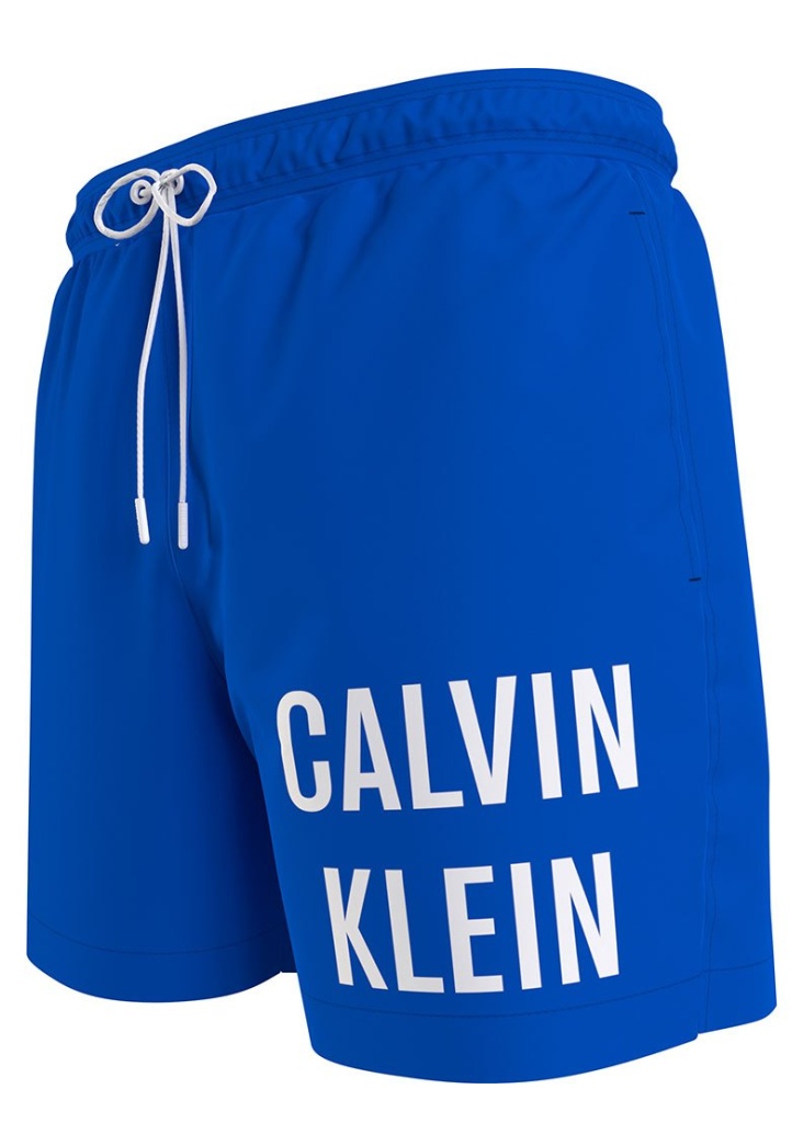 CALVIN KLEIN SWIMWEAR Plavecké šortky KM0KM00701 Modrá Regular Fit